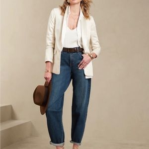 Banana republic barrel jeans